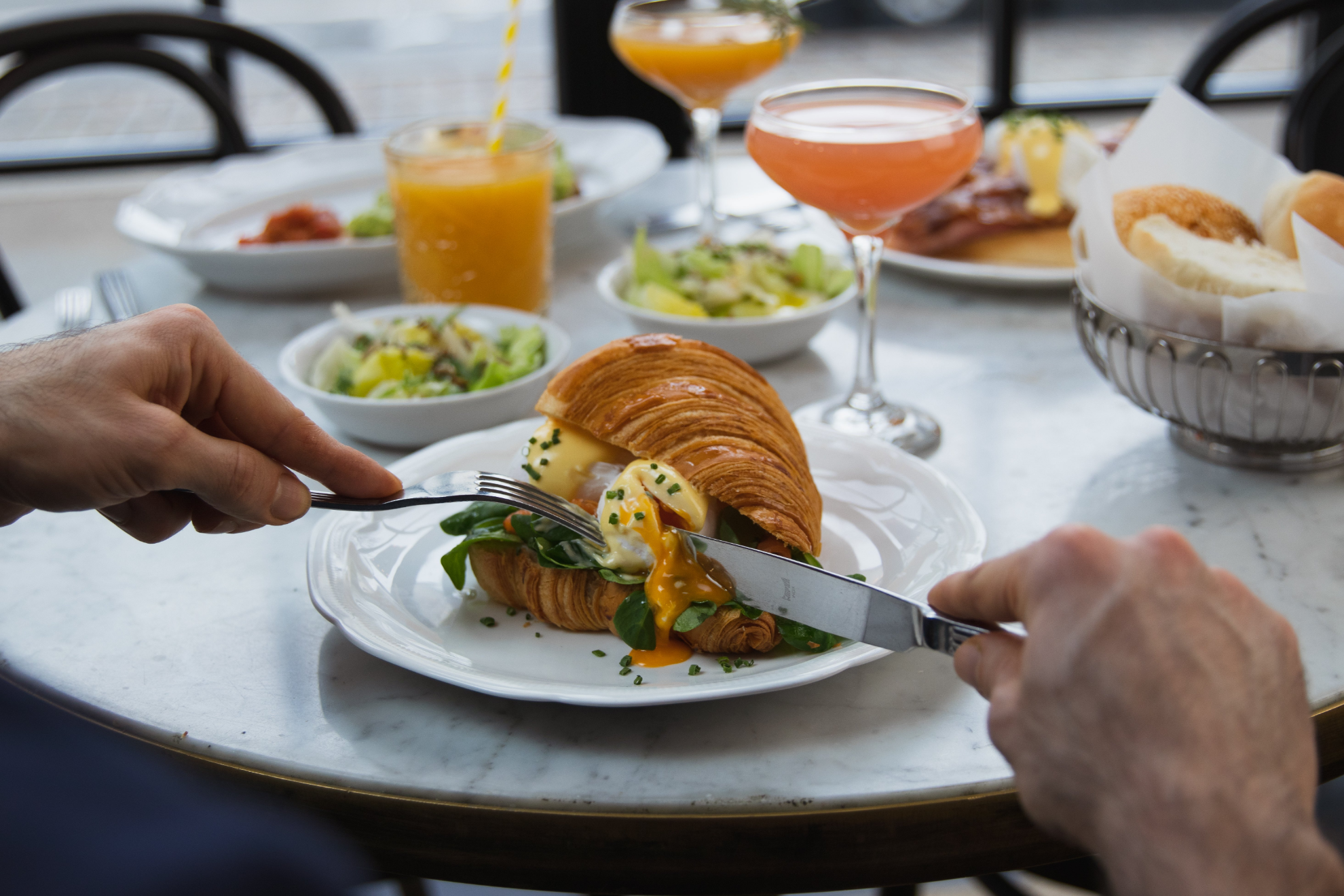 Breakfast in prenzlauer berg